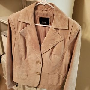Faux Suede Jacket